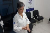 Grupo teraputico de reflexoterapia do CEPICS comea o ano com novas prticas