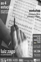Conservatório de Música recebe workshop e concerto de Luiz Gustavo Zago
