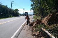 Força-tarefa trabalha na recuperação de ruas e auxílio à comunidade em Itajaí