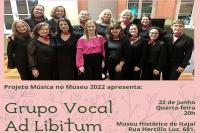Grupo Ad Libitum é a atração do Música no Museu desta semana