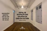 Lançado edital para ocupação das galerias das Casas da Cultura