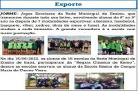 Escola de Campo Maria do Carmo Vieira lana jornal escolar