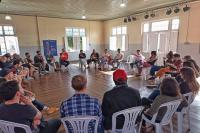 Roda de conversa rene organizadores de festivais de teatro de diferentes regies do pas