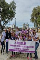 Agosto Lils: Centro de Educao Infantil promove passeata pela Rua Herclio Luz