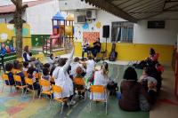 Centro de Educao Infantil do bairro So Vicente promove ao cultural para as crianas