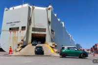 Porto de Itaja recebe 1.235 veculos importados