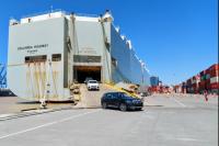 Porto de Itaja recebe 1.235 veculos importados