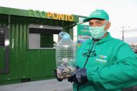 Ecoponto de Itajaí recebeu quase 600 m³ de resíduos recicláveis em 2022