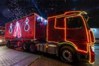 Itajaí recebe Caravana Iluminada de Natal da Coca-Cola na segunda-feira (12)