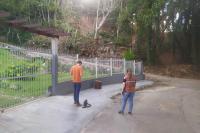 Defesa Civil de Itajaí realiza vistorias com geólogo em áreas de risco