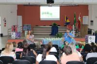 Professoras dos Espaos de Vivncias em Alfabetizao participam de alinhamento pedaggico