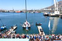 Barcos largam para a maior e mais difcil etapa da The Ocean Race at Itaja