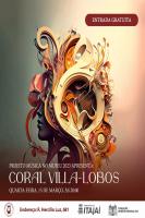 Quarta-feira (15) tem concerto do Coral Villa Lobos no Museu Histórico de Itajaí