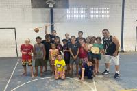 Projeto Esporte na Escola começa a ser desenvolvido em unidade do bairro São Vicente
