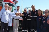 SAMU de Itaja recebe nova ambulncia 