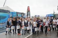 3 Frum Kids de Sustentabilidade rene 1.200 crianas na The Ocean Race Itaja