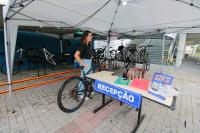 Bicicletrio da Vila da Regata de Itaja j recebeu mais de 1.800 bicicletas
