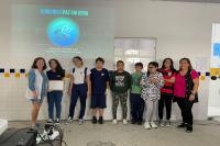Escola Básica Maria Dutra Gomes premia vencedores do concurso Paz em Cena 