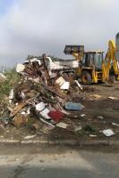 Mutiro de limpeza da Secretaria de Obras coletou mais de 4 mil m de resduos