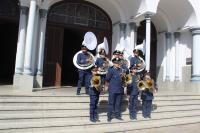 Banda Filarmônica de Itajaí participa dos festejos da 32ª Festa do Divino Espírito Santo 