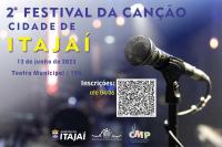 2 Festival da Cano de Itaja recebe 54 inscries