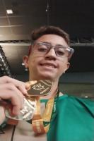 Estudante da Rede Municipal de Ensino recebe medalhas de ouro da Olimpada Brasileira de Matemtica 