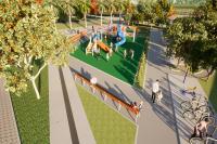Portal II ter nova praa com parque infantil, quadra poliesportiva e pista de skate