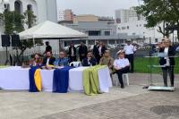 Abertura da Semana da Pátria reúne representantes das 118 unidades da Rede Municipal de Ensino de Itajaí 