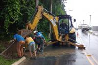 Defesa Civil de Itaja mantm alerta de chuva persistente e volumosa nesta quarta-feira (03)