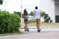 Mobilidade sustentvel ganha reforo em Itaja com patinetes eltricos