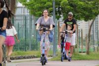 Mobilidade sustentvel ganha reforo em Itaja com patinetes eltricos