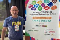 Itaja participa do Frum Catarinense de Gestores Municipais de Cultura