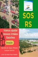 Unidades da Rede Municipal de Ensino realizam arrecadao de donativos para o Rio Grande do Sul 
