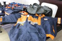 Defesa Civil de Itaja recebe novos uniformes