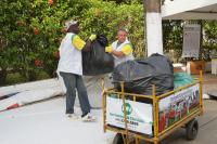 Mais 12 toneladas de material reciclvel foram recolhidas na Itaja Stopover