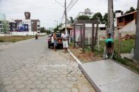 Rua Delfim de Pdua Peixoto recebe pontos de nibus ecolgicos
