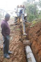 Rua Horcio Correia, na Volta de Cima, ganha drenagem