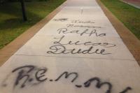 Beira Rio  alvo de vandalismo