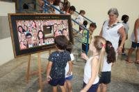 Alunos do CEI visitam exposio Retrato da Mulher Brasileira