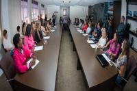 Diretoria e conselheiras so empossadas no Conselho Municipal dos Direitos da Mulher