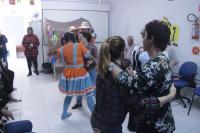 Unidade de sade do Imaru promove festa junina para grupo de idosos