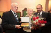 Herbrio Barbosa Rodrigues  homenageado pelos 75 anos de fundao