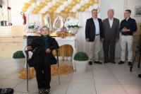 Idosa celebra 100 anos no Asilo Dom Bosco