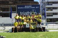 Triatletas de Itaja participaram do Campeonato Brasileiro de Triathlon 