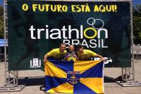 Triatletas de Itaja participaram do Campeonato Brasileiro de Triathlon 