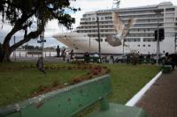 Itaja recebe o primeiro navio de cruzeiro da temporada