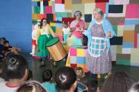 Programa de Erradicao ao Trabalho Infantil apresenta pea teatral na Escola Melvin Jones