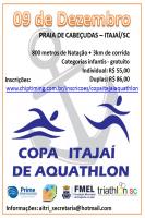 Abertas as inscries para a Copa Itaja de Aquathlon 