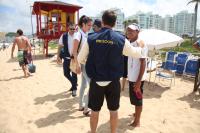 Municpio realiza fiscalizao na Praia Brava