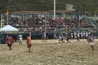Segunda rodada do Beach Soccer  marcada por jogos emocionantes e goleadas